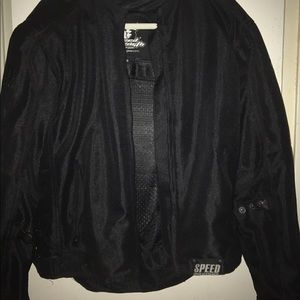 Unisex small motorcycle jacket(almost new)