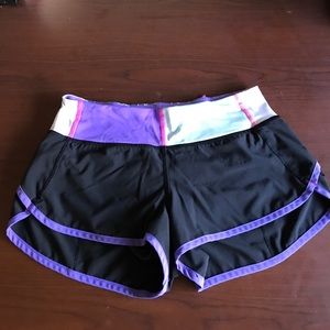 Lululemon run speed shorts