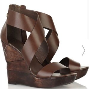 Diane Von Furstenberg Opal wedge sandal