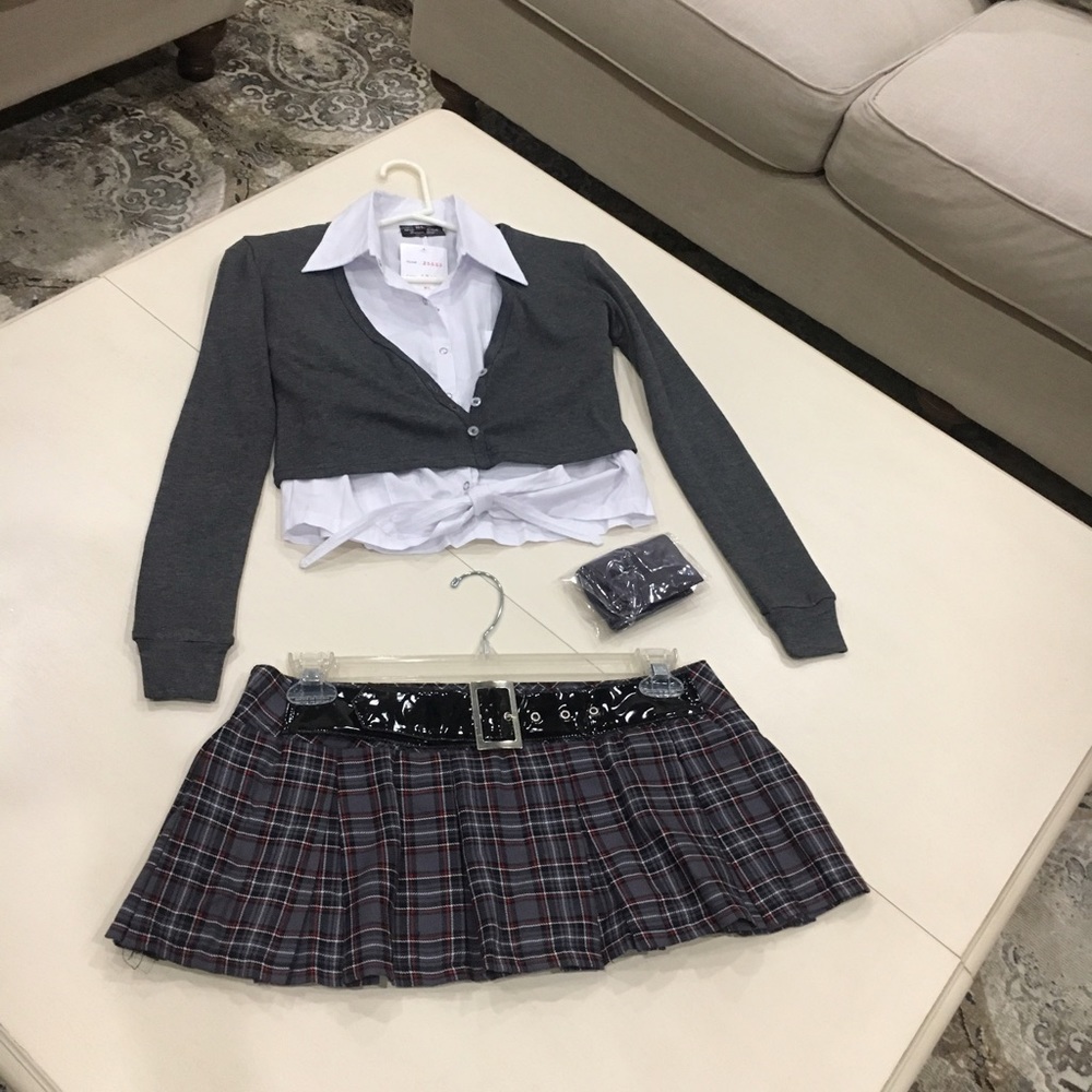 NWT Schoolgirl Halloween costume