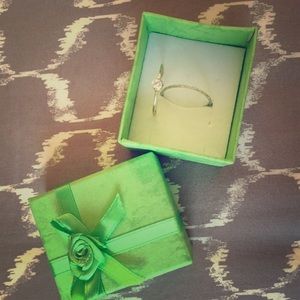 Size 11/14kt Gold & CZ, Minimalist Band Set