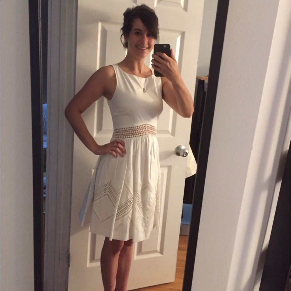 NEW Rebecca Minkoff White Dress