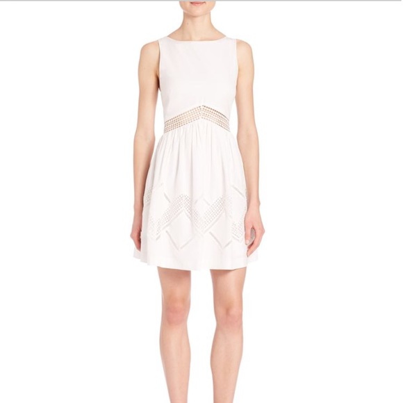 NEW Rebecca Minkoff White Dress - Picture 2 of 2