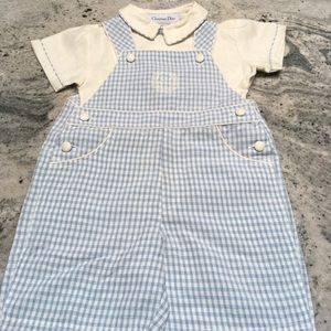 Vintage Christian Dior children's romper