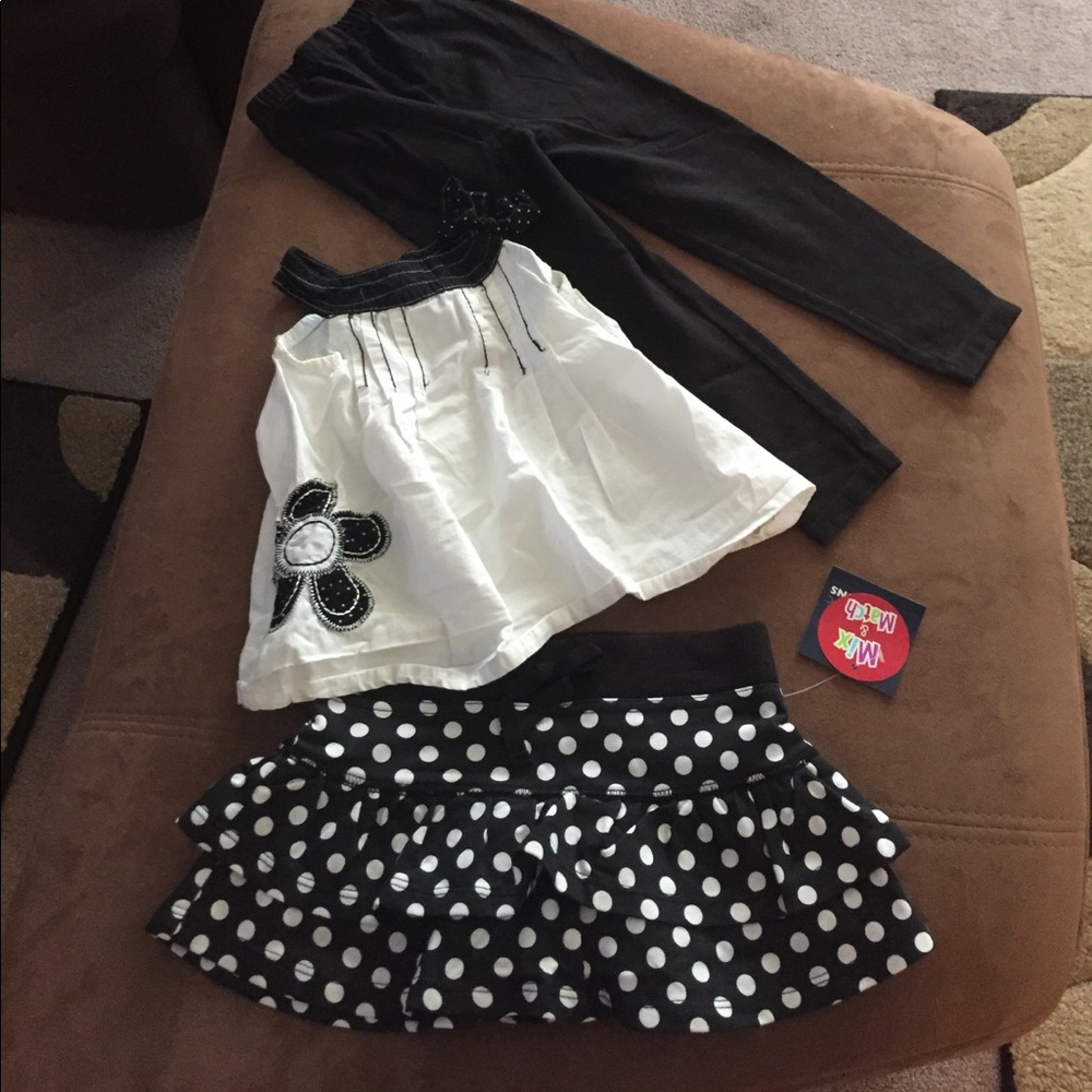 Skort/pants/ top