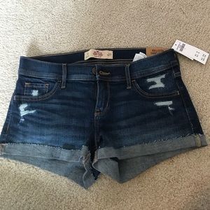 Distressed Hollister Shorts