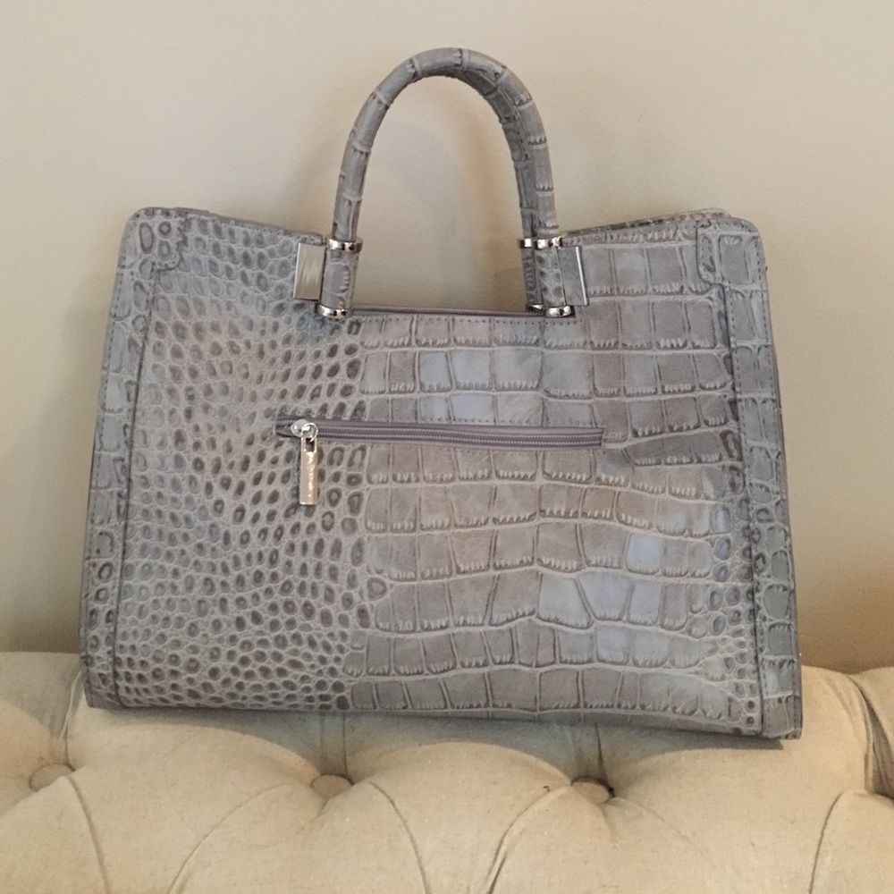 Ivanka Trump Animal Print Grey Handbag