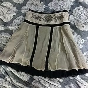 100% Silk Vintage Skirt.