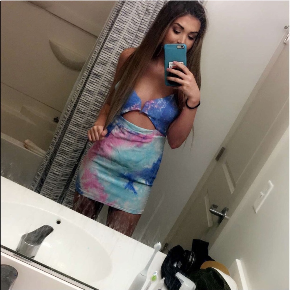 Tie dye dress