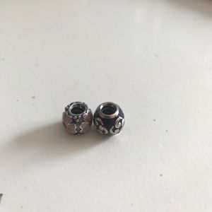 2 PANDORA CHARMS