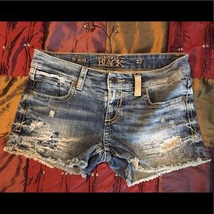 Buckle Black shorts fit no.53