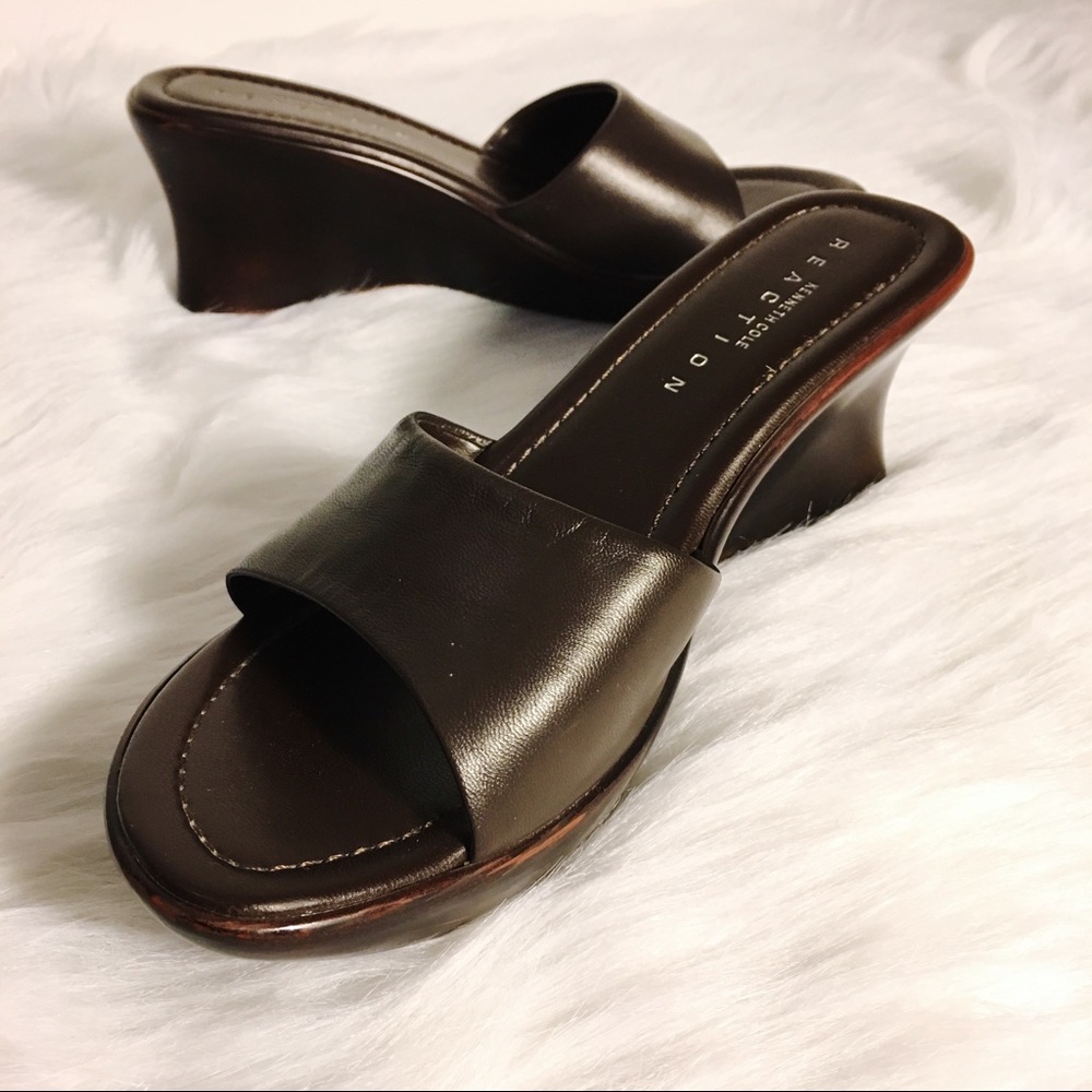 ⛔️SOLD⛔️Vintage 90s Brown Sandals Chunky Platform