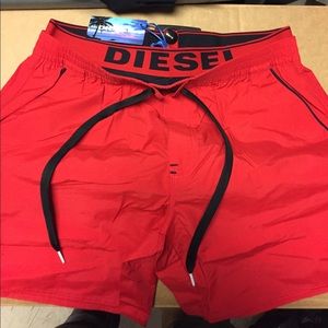 Diesel swim trunks