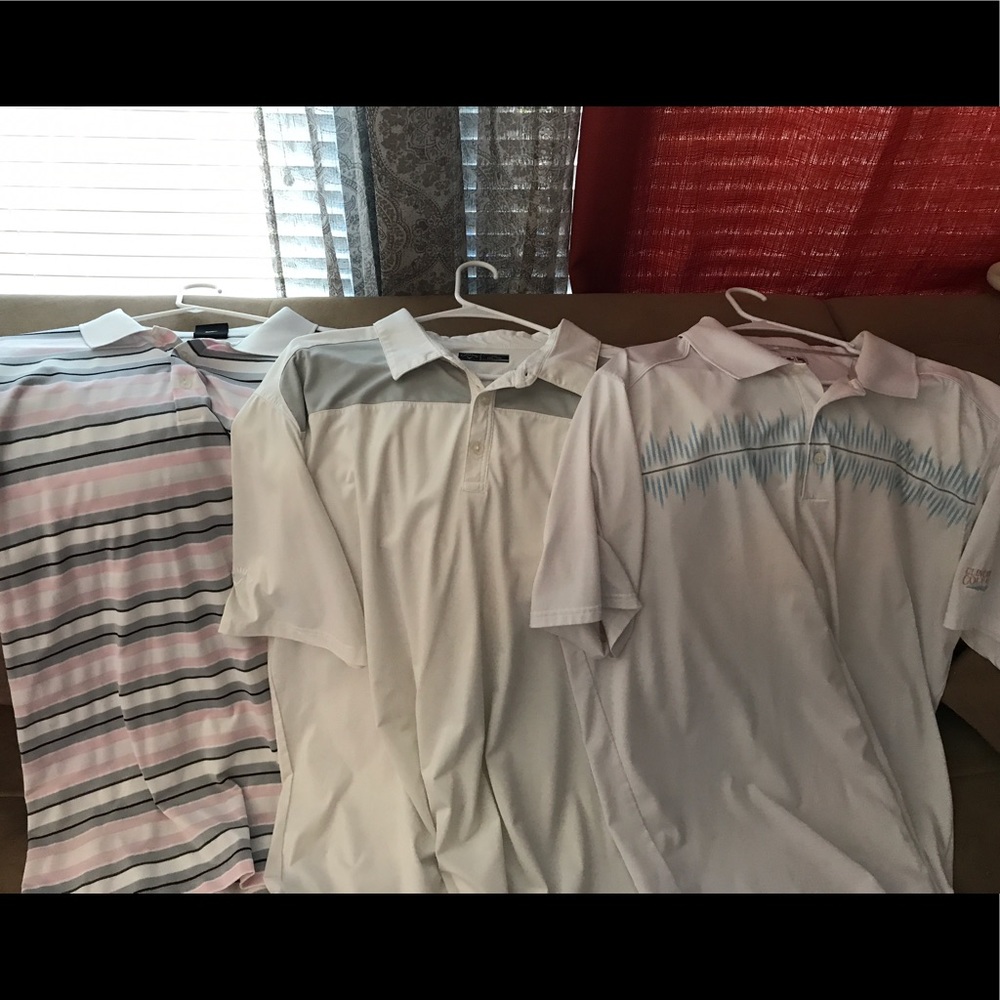BUNDLE! THREE XXL golf polos