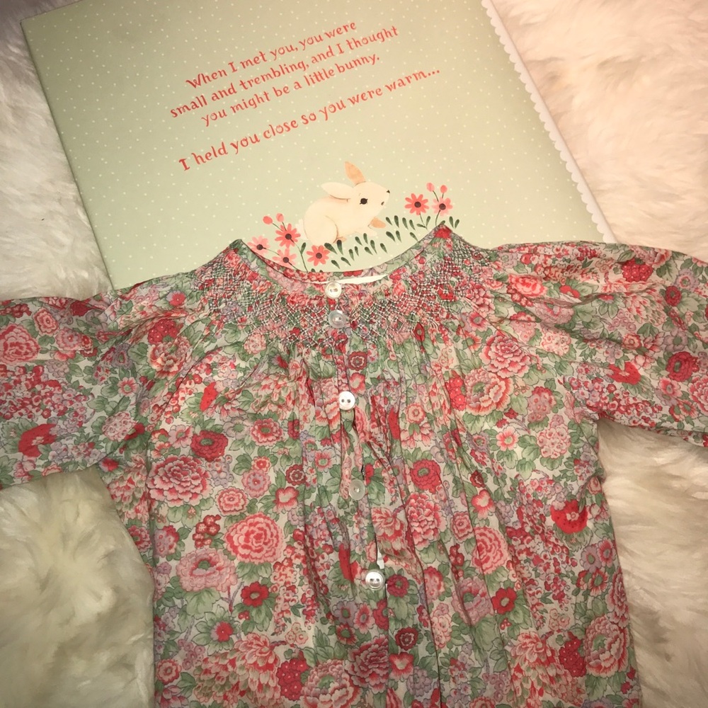 Bonpoint Floral Blouse (6 Mo) - Picture 2 of 5