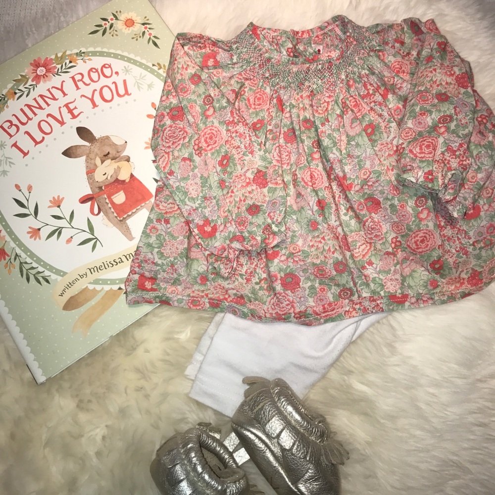 Bonpoint Floral Blouse (6 Mo) - Picture 5 of 5