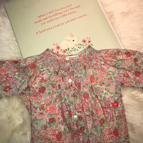 Bonpoint Floral Blouse (6 Mo) - Picture 2 of 5