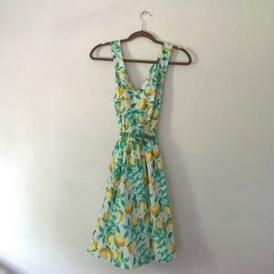 Elle Lemon Dress