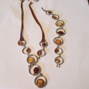 lia sophia set necklace and bracelet Alex