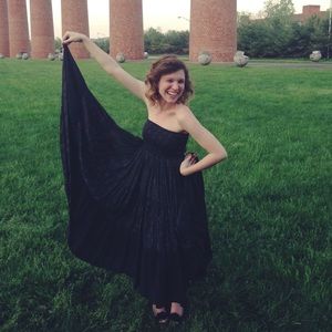 Free People Strapless Maxi Dress