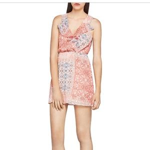 BCBGgeneration pink patchwork dress