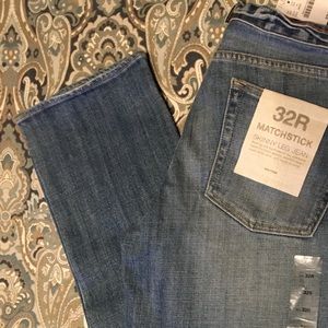 J Crew Matchstick Skinny Leg Jeans