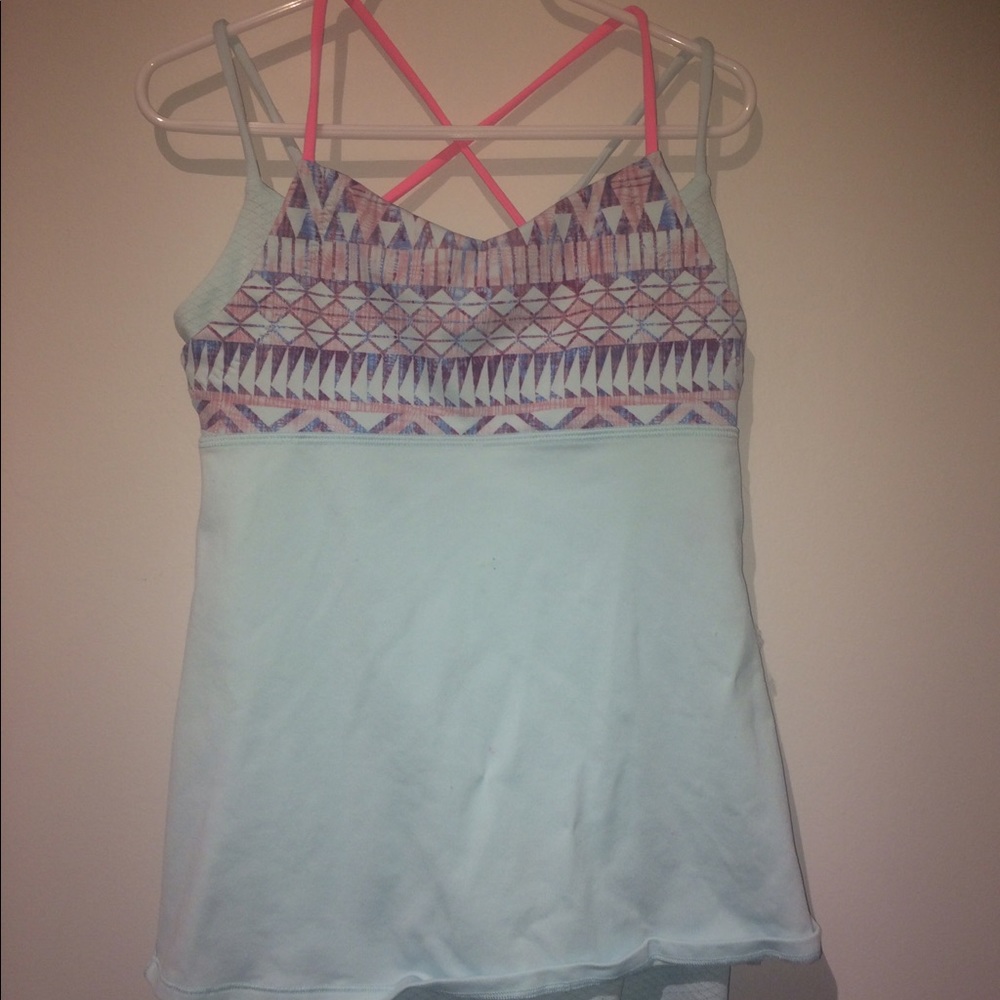 girl size 10 slightly used tank top
