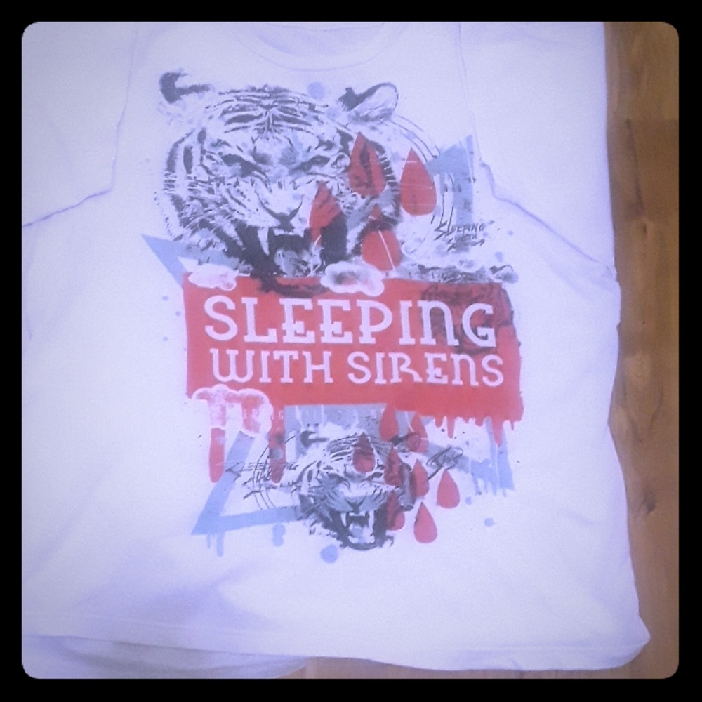 Sleeping with sirens t shirt
