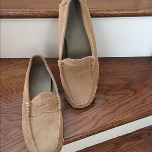 Men's brooks brothers suede moccasins