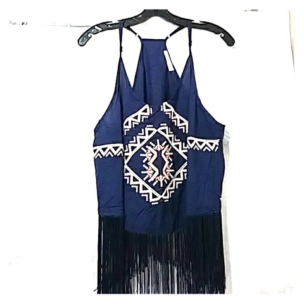 Haute Society fringe top