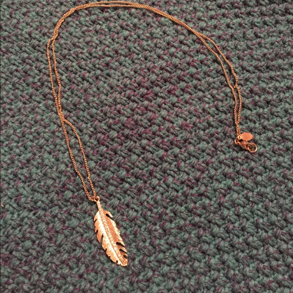 Express Gold Leaf Necklace