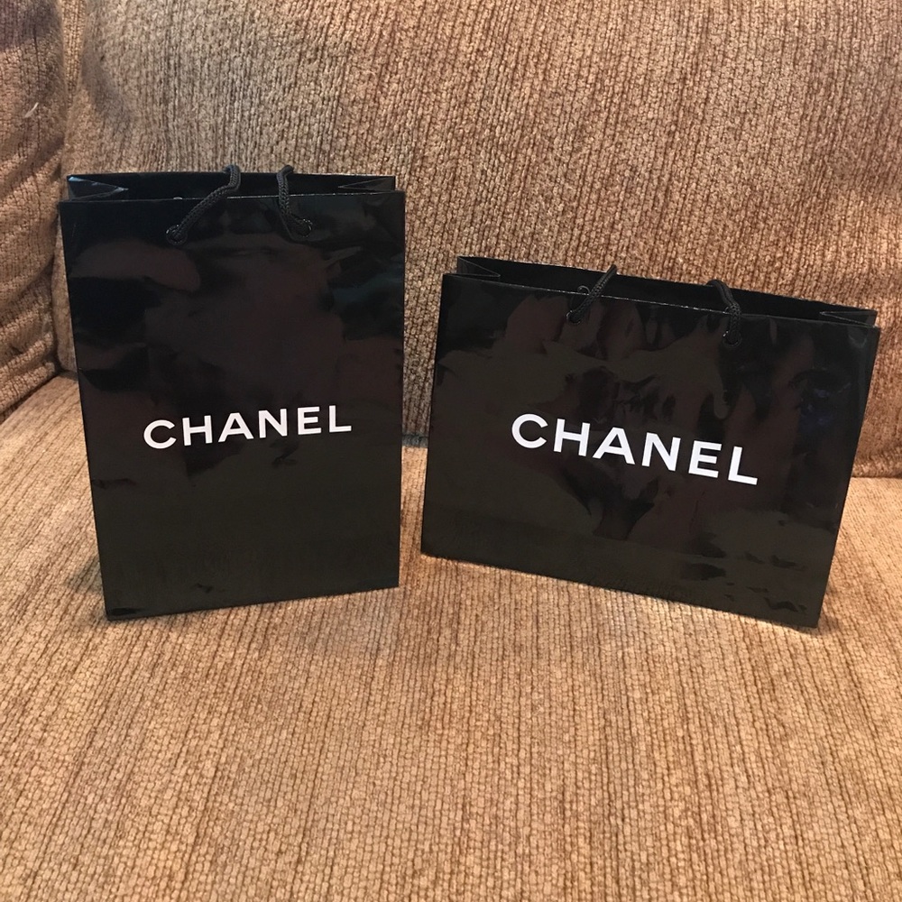 Two Chanel Shopping Bags