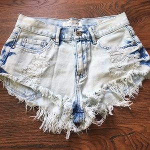 Pacsun Bullhead High Waisted Shorts