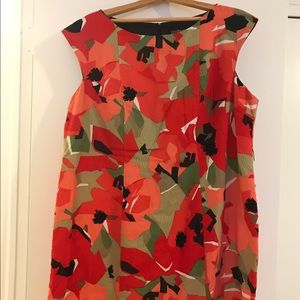 Size 22 plus size multi print design mini dress