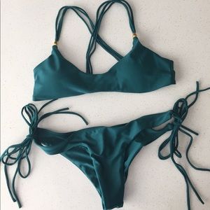 Never Been Worn, Emerald Green Bikini