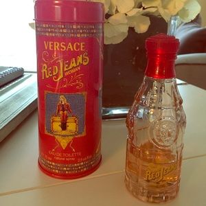 VERSACE Red Jeans Perfume (1/2 Bottle)