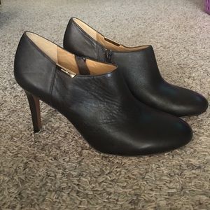 Coach leather booties sz 10b