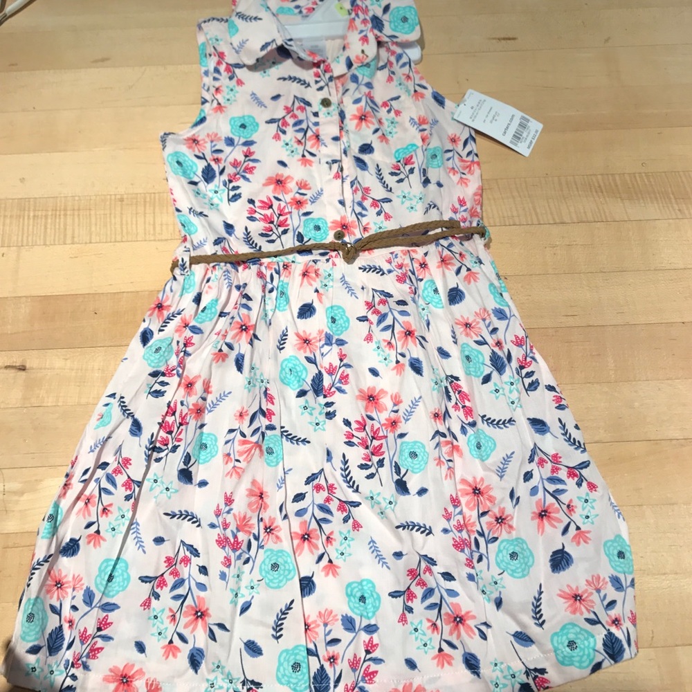 NWT carters girls dress. 4t