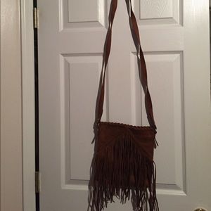 Express Fringe Crossbody