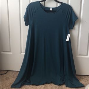 NWT teal old navy tshirt dress