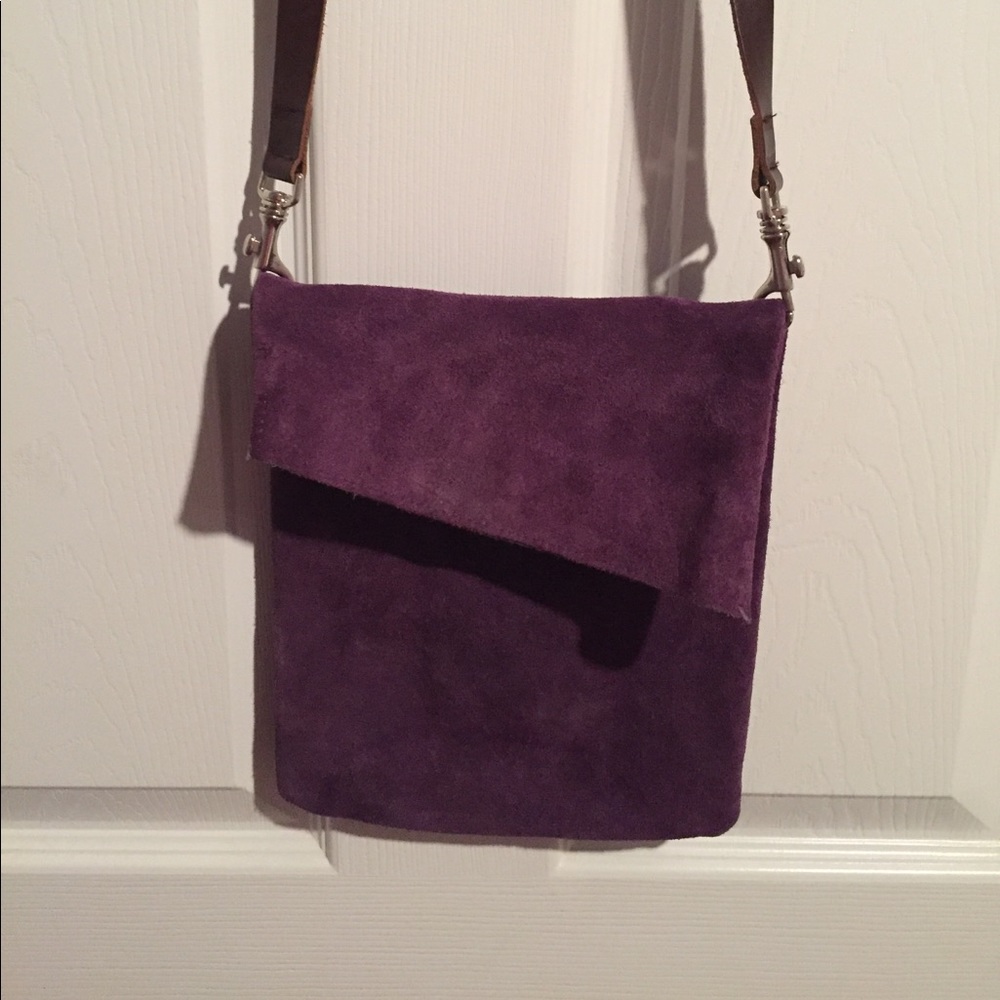 Suede Crossbody