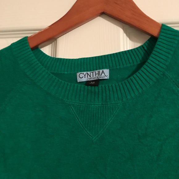 Cynthia Rowley Crew Neck Sweater with Sequins - Picture 3 of 5