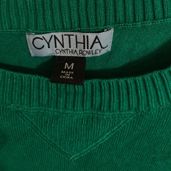 Cynthia Rowley Crew Neck Sweater with Sequins - Picture 4 of 5
