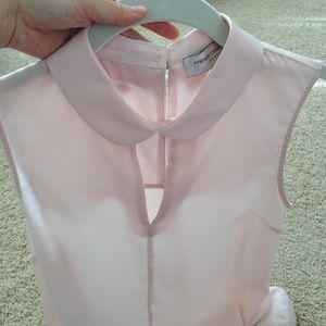 French Connection Peter Pan Collar Top