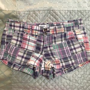 Plaid cotton American Eagle Shorts