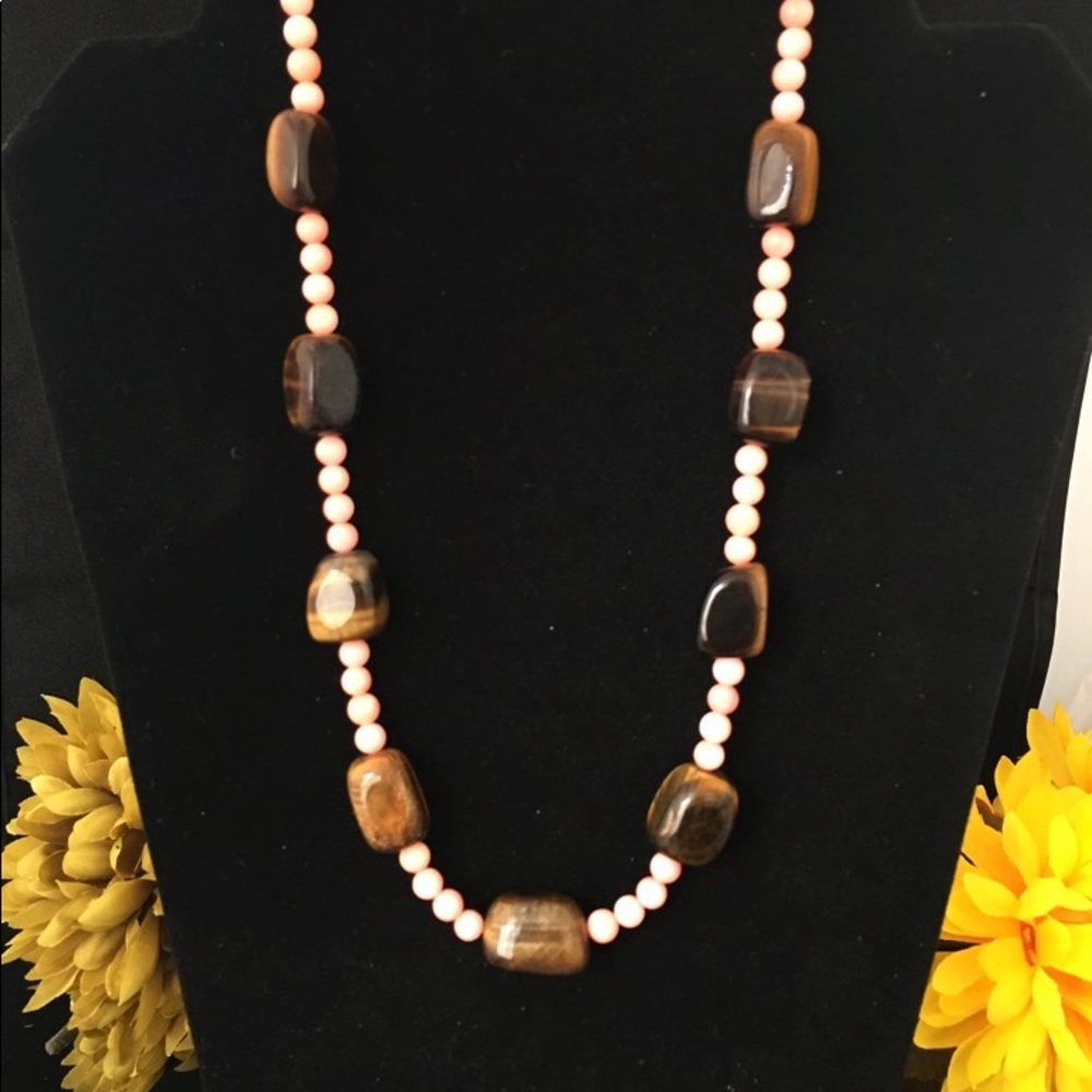 Tiger Eye Necklace 10"