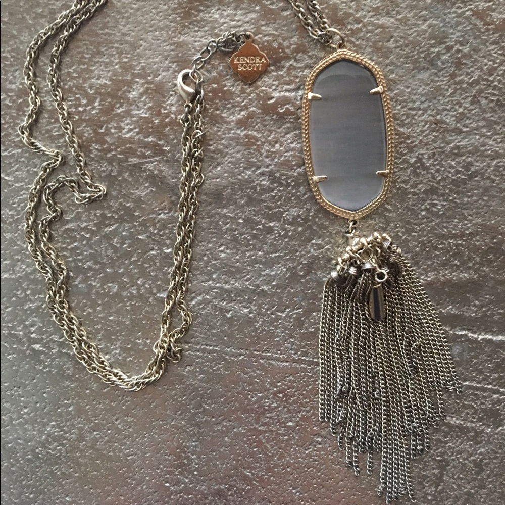 Kendra Scott Slate Rayne Necklace