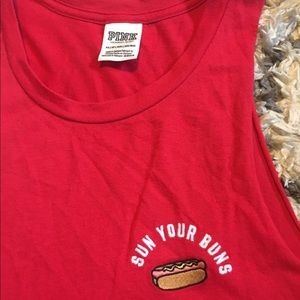 VS PINK muscle shirt