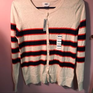 NWT STRIPED SWEATER