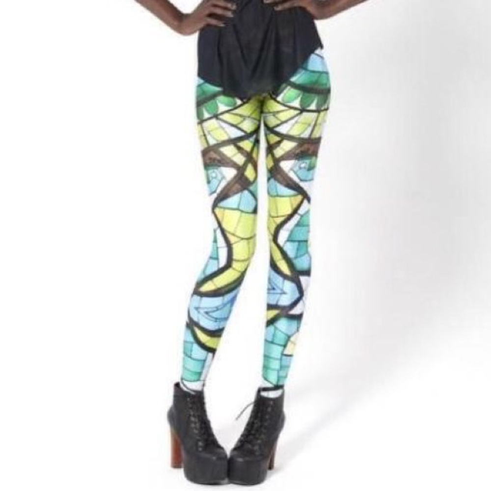 Blackmilk Glass Lorikeet Leggings - Exclusive